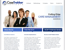 Tablet Screenshot of casetrakker.com